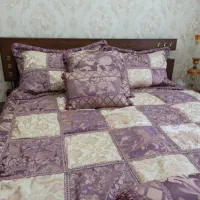 لوازم منزل سرویس و رو تختی دو نفره نو ایتالیایی|سرویس روتختی|تهران, امیریه|دیوار