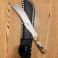 چاقو ترکمن ۴۰ سانت|کوهنوردی و کمپینگ|گنبد کاووس, |دیوار