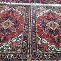 دو عدد فرش نو نو هریس خوش رنگ دو عدد هم تابلو فرش|فرش|تهران, سجاد|دیوار
