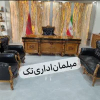 مبلمان اداری مدل تاتلیس/میزمدیریتگلدونی|مبلمان اداری|چهاردانگه (تهران), |دیوار