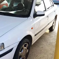 سمند ال ایکس سفید مدل90بی رنگ