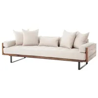 کاناپه آمریکایی ۴ نفره طرح وود فریم (wood frame)|مبلمان خانگی و میز عسلی|تهران, پونک|دیوار