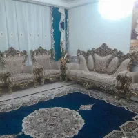 مبل سلطنتی همراه میز کار تهران|مبلمان خانگی و میز عسلی|تربت‌حیدریه, رضاشهر|دیوار