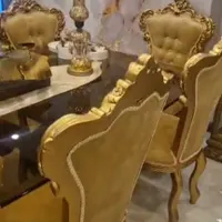 مبلمان  استیل سلطنتی اصل با میز ناهارخوری ۸ نفره|مبلمان خانگی و میز عسلی|رشت, گلسار|دیوار