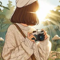 خانم علاقمند به عکاسی و بازاریابی