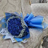 گل رز  روبانی تخفیف ویژه|گل مصنوعی|اهر, |دیوار