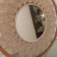 قاب ماندالا دستبافت|صنایع دستی و سایر لوازم تزئینی|شاهینشهر, طالقانی|دیوار