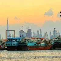 لنج آماده بارگیری( دم  حرکت )