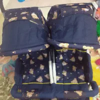 فروش فوری کالسکه دوقلو|کالسکه و لوازم جانبی|شیراز, درکی|دیوار