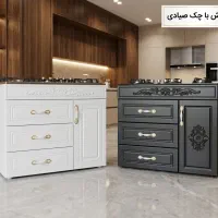 اجاق گاز طرح کابینتی