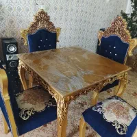 مبل 9نفره ومیزغذاخوری ۴نفره|مبلمان خانگی و میز عسلی|دشتابی, |دیوار