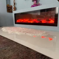 شومینه برقی دکوراتیو کاملا نو