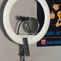رینگ لایت ۴۵سانت ۸۰وات حرفه ایی باپایه|دوربین عکاسی و فیلمبرداری|تهران, فردوسی|دیوار