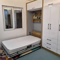 کمد دیواری و تخت تاشو|جاکفشی، کمد، دراور|شهریار, شهرک وائین|دیوار