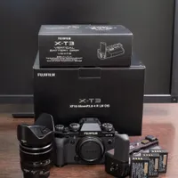 دوربین فوجی Fujifilm x-t3+ لنز xf18-55 +باتری گریپ|دوربین عکاسی و فیلم‌برداری|تهران, لویزان|دیوار