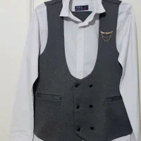 جلیقه و شلوار و پیراهن ست و پیراهن نوجوان نو