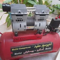 پمپ باد ۵۰ لیتری سایلنت|ابزارآلات|سنقر, |دیوار