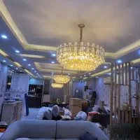 لوستر ۷ ردیف دو عدد و یک لاینر|لوستر و چراغ آویز|اهواز, زیتون کارمندی|دیوار