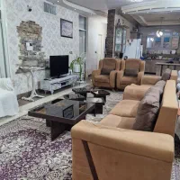 فروش مبل ۷ نفره سالم ، گل میز شیک و سالم میز رگال|مبلمان خانگی و میز عسلی|شیراز, فرگاز|دیوار