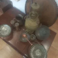 ظروف مسی قدیمی و چندین ساله