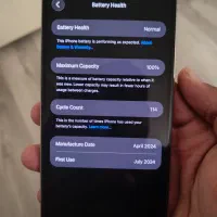 ایفون ۱۵ پرو مکس در حد نو باطری ۱۰۰|موبایل|مشهد, امامیه (شهرک غرب)|دیوار