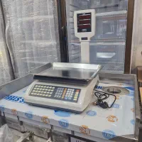 ترازو مدل B یخچال میز استیل مخصوص مرغ