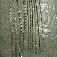 زنجیر و گردنبند نقره