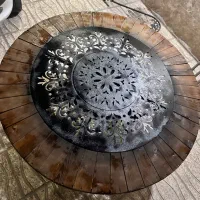 میز آتشدان همراه صندلی نو