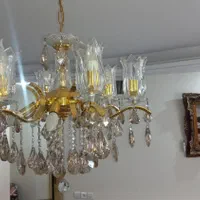 لوستر ۶ شاخه ۱۲ شعله|لوستر و چراغ آویز|تهران, توحید|دیوار