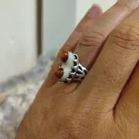 انگشتر نقره بابا قوری دوچشم|جواهرات|فولادشهر, مسکن مهر فولادشهر|دیوار