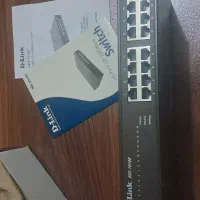 سوییچ شبکه 16 پورت dlink|مودم و تجهیزات شبکه|همدان, |دیوار