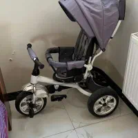 سه چرخه تیتان رنگ طوسی