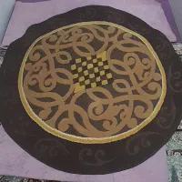 دو عدد گلیم خوش رنگ و زیبا