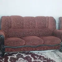 فروش مبل هفت نفره و گل میز وسط