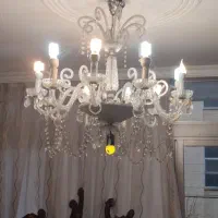 لوستر ۱۰ شاخه و ۶ شاخه|لوستر و چراغ آویز|اصفهان, چرخاب|دیوار