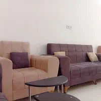 مبل راحتی 7 نفره نونو ضمانتی 5تا میز عسلی جنس عالی