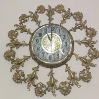 ساعت برنز دیواری