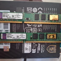 دو عدد رم ddr3، مجموعا 8گیگ(هر کدام ۴گیگ) سالم