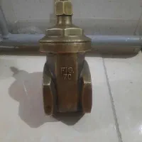 شیرفلکه برنجی دندی سیم ایتالیا اصلی ۵ اینچ