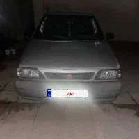 پراید نقره ای