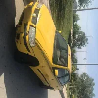 سمند تاکسی زرد