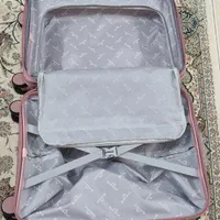 چمدان سیلیکونی اورست رنگ رز گلد سایز کوچک|کیف، کفش، کمربند|قم, بنیاد|دیوار