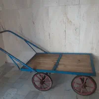 گاری چهار چرخ گاری فنری گاری دستی