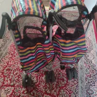 کالسکه دوقلو|کالسکه و لوازم جانبی|قدس, شهرقدس|دیوار