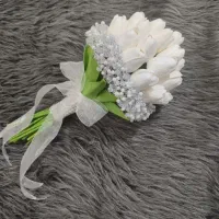 دسته گل عروس مهلقا|گل مصنوعی|کرمان, |دیوار