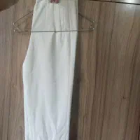 شلواز زنانه نو کرمی رنگ