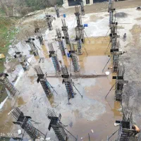 اجرای اسکلت بتنی