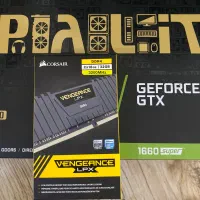 رم ddr4 32g و گرافیک پلیت ۱۶۶۰ سوپر