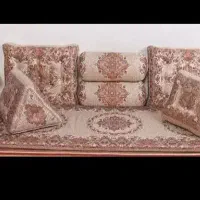 پشتی ترمه شقایق طرح نسترن شاهنشین