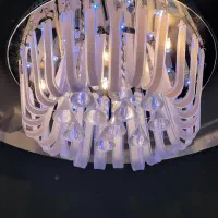 لوستر با 3 حالت نور پردازی